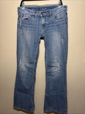 Silver Jeans Aiko Distressed Flare